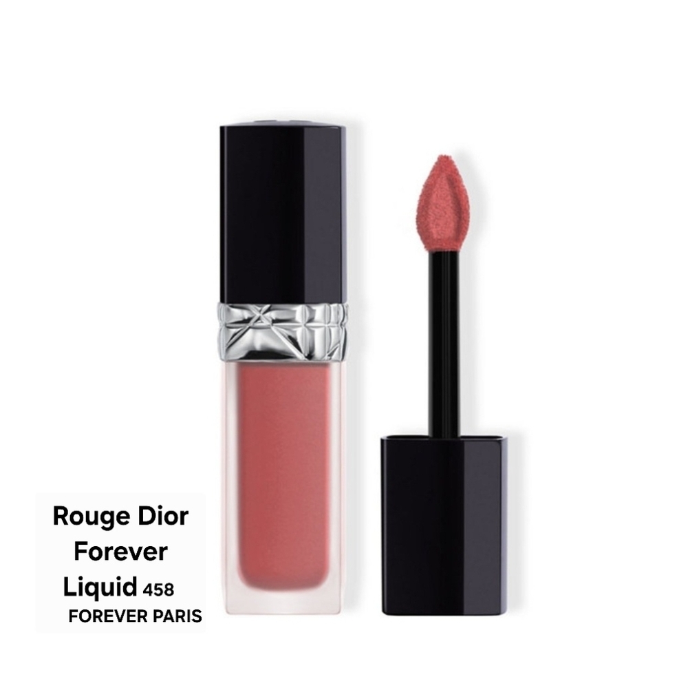 Dior Rouge Dior Forever Liquid 458 FOREVER PARIS/Bright Rosewood. BNIB